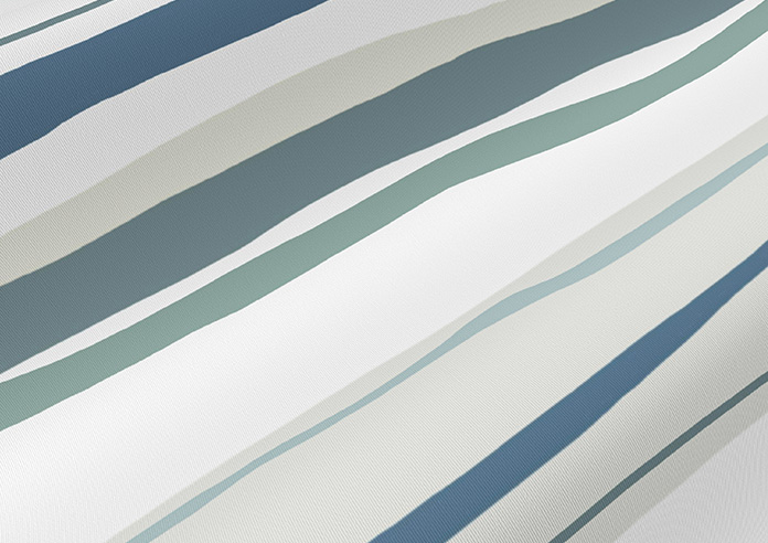 Seaside Waves, Green - Roller Blind - Image 4
